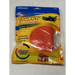 fluffy air dry modeling clay for kids 2 OZ RED